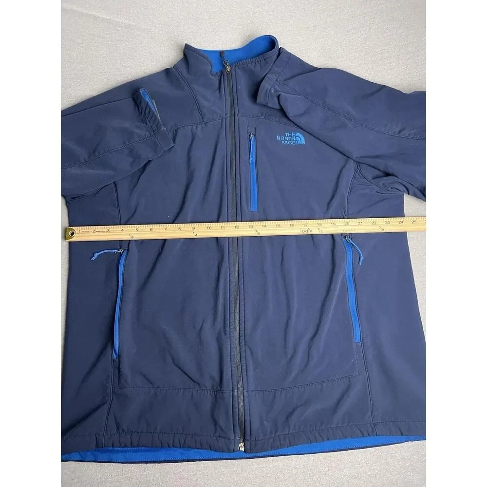 The North Face Jacket Men's XL ShellRock Lightweight Full Zip Softshell A4T9